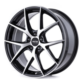 Диск Platin P94 Black Front Polished R19 W8.0 PCD5x112 ET25 DIA72.5