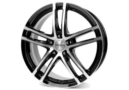Диск Dezent TZ Dark Black Polished R17 W6.5 PCD5x112 ET34.5 DIA66.6