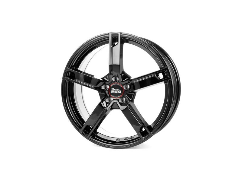 Диск MAM W4 Black Painted R17 W7.0 PCD5x108 ET48 DIA72.6