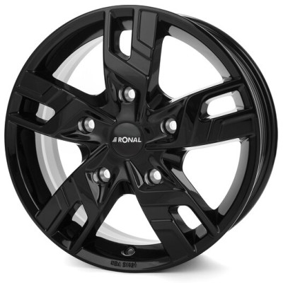 Диск Ronal R64 Jetblack R17 W7.0 PCD5x160 ET53 DIA65.1