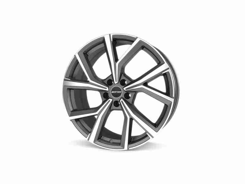 Диск GMP Italia Mentor Matt Anthracite Diamond R18 W8.0 PCD5x108 ET42 DIA73.1