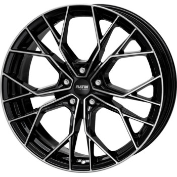 Диск Platin P118 Black Polished R18 W8.0 PCD5x112 ET30 DIA66.6