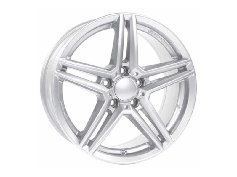 Диск Rial M10X polar silver R17 W7.5 PCD5x112 ET51 DIA66.5