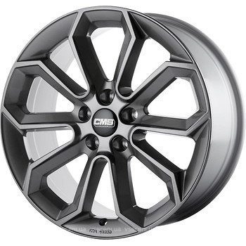 Диск CMS C20 Titan Gloss R19 W8.0 PCD5x112 ET39 DIA66.5