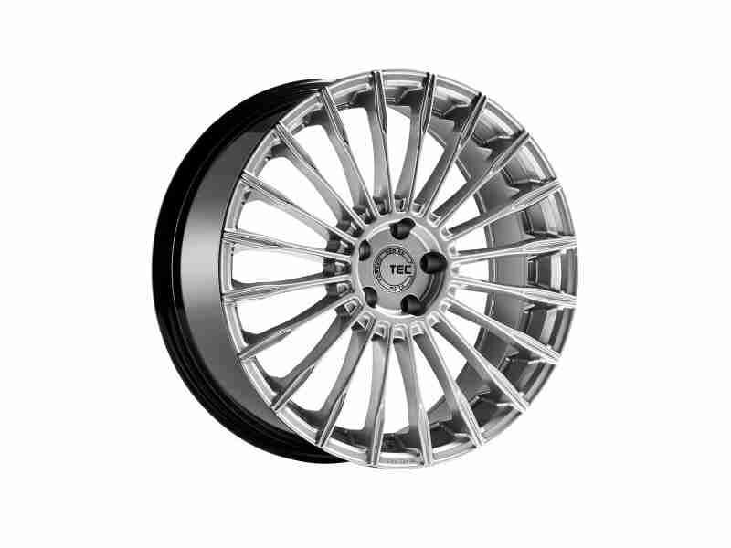 Диск Tec Speedwheels GT5 Hyper Silver R19 W9.5 PCD5x112 ET25 DIA66.6