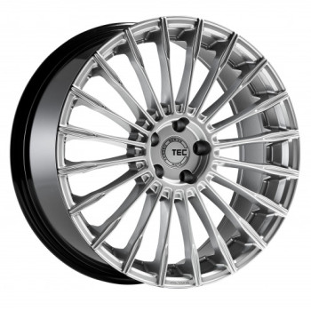 Диск Tec Speedwheels GT5 Hyper Silver R21 W9.5 PCD5x114.3 ET40 DIA72.5