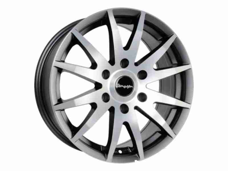 Диск Tomason TN1F Gun Metal Polished R18 W7.5 PCD5x118 ET60 DIA71.1