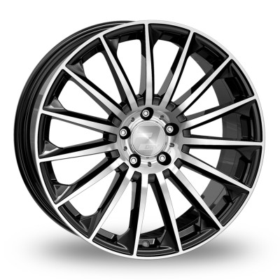 Диск Wheelworld WH39 Black Polished R19 W8.5 PCD5x112 ET45 DIA66.6