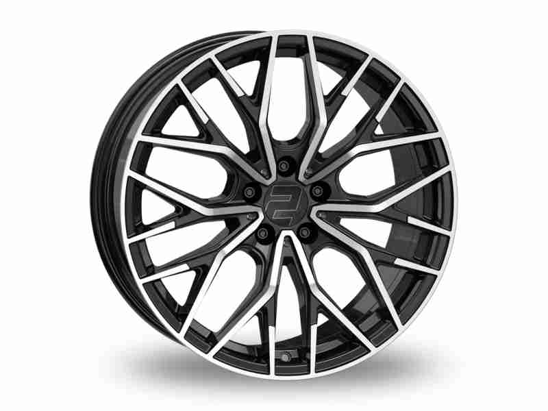 Диск Wheelworld WH37 Black Polished R18 W8.0 PCD5x112 ET48 DIA66.6