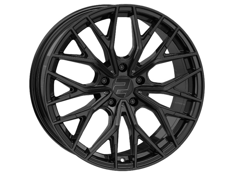 Диск Wheelworld WH37 Black Glossy R19 W8.5 PCD5x114.3 ET46 DIA72.6