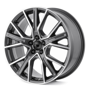 Диск Wheelworld WH34 Dark Gunmetal Polished R18 W8.0 PCD5x112 ET30 DIA66.6