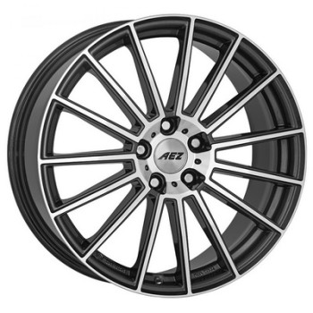 Диск Aez Steam Gunmetal Polished R18 W7.0 PCD5x100 ET51 DIA57.1