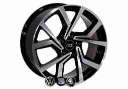 Диск Zorat Wheels BK5125 BKP R17 W7.5 PCD5x100 ET45 DIA57.1