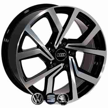 Диск Zorat Wheels BK5125 BKP R17 W7.5 PCD5x100 ET45 DIA57.1