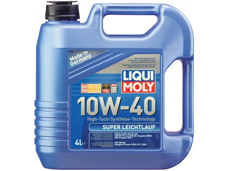 Олива LIQUI MOLY Super Leichtlauf 10W-40 (4л)