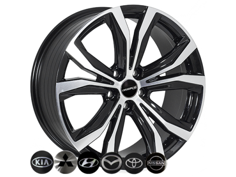 Диск ZF FE193 BMF R19 W8.0 PCD5x114.3 ET30 DIA60.1