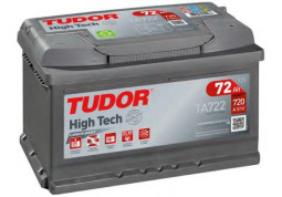 Аккумулятор  Tudor 6CT-72 Аз HIGH-TECH  (720EN) (евро) TA722