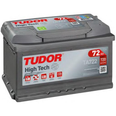 Акумулятор Tudor 6CT-72 Аз HIGH-TECH  (720EN) (євро) TA722