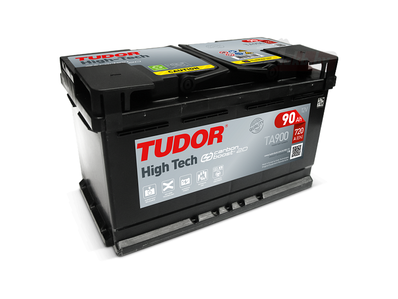 Акумулятор Tudor 6CT-90 Аз HIGH-TECH  (720EN) (євро) TA900
