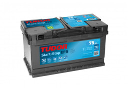 Аккумулятор  Tudor 6CT-75 Аз Start-and-Stop EFB  (730EN) (евро) TL752