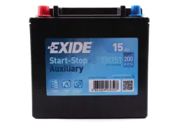 Аккумулятор  EXIDE 15Ah-12v AGM AUXILIARY (150х90х145) (евро) EN200 L+