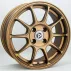 Диск VLF ULF15 Bronze R15 W6.5 PCD4x100 ET38 DIA73.1