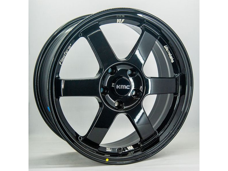 Диск VLF -TE37 Gloss Black R17 W7.5 PCD5x114.3 ET37 DIA73.1