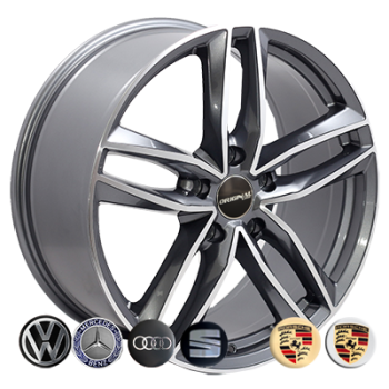 Диск Zorat Wheels BK690 GP R17 W7.5 PCD5x112 ET37 DIA66.6