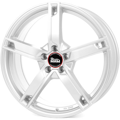 Диск MAM W4 Silver Painted R17 W7.0 PCD4x108 ET35 DIA63.4