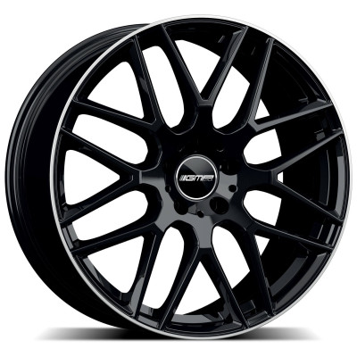 Диск GMP Italia Berghem Black Diamond Lip R21 W10.0 PCD5x112 ET54 DIA66.6