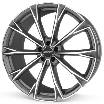 Диск GMP Italia Totale Matt Anthracite Diamond R19 W9.0 PCD5x112 ET40 DIA66.6