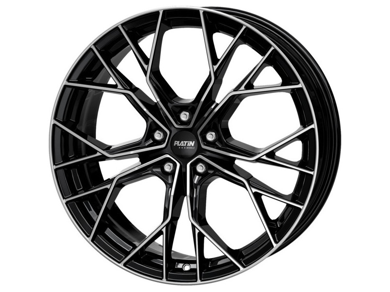 Диск Platin P118 Black Polished R19 W8.5 PCD5x112 ET45 DIA66.6