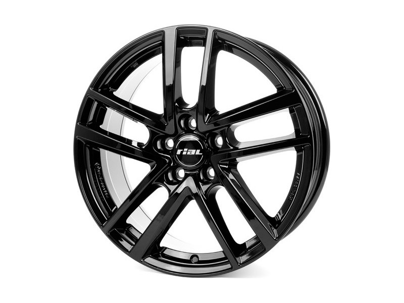 Диск Rial Astorga diamond black R18 W7.5 PCD5x112 ET51 DIA57.1