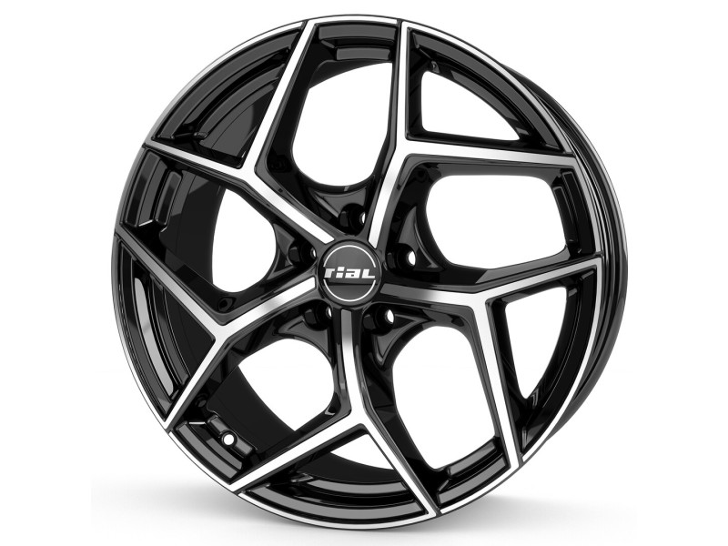 Диск Rial Salento diamond black front polished R19 W8.0 PCD5x108 ET45 DIA70.1