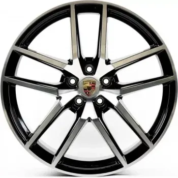 Диск Replica Porsche PR590 gloss black machined face R20 W10.0 PCD5x112 ET19 DIA66.6