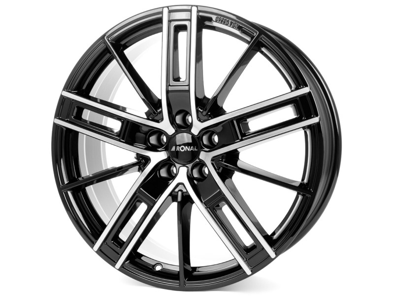 Диск Ronal R67 Jetblack Frontkopiert R18 W8.0 PCD5x114.3 ET45 DIA82.0