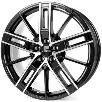 Диск Ronal R67 Jetblack Frontkopiert R19 W8.0 PCD5x112 ET25 DIA76.0