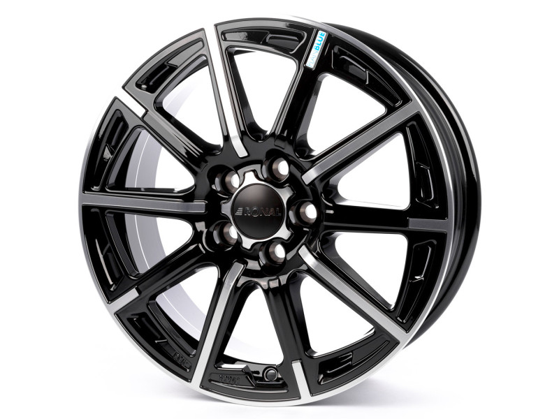 Диск Ronal R60 Jetblack Frontkopiert R16 W6.5 PCD5x110 ET40 DIA65.0
