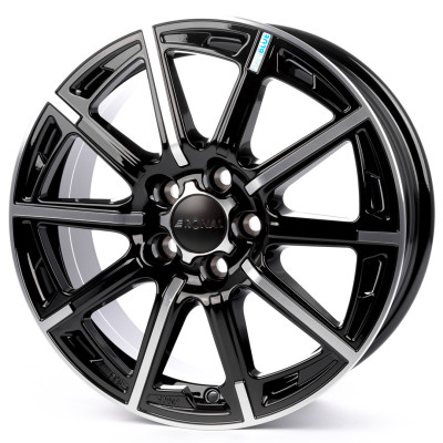 Диск Ronal R60 Jetblack Frontkopiert R16 W6.5 PCD5x114.3 ET45 DIA82.0