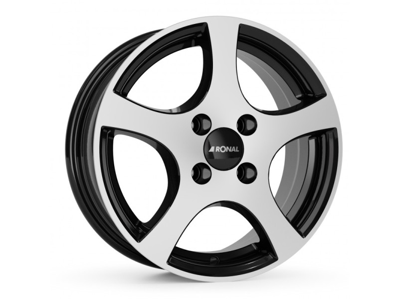 Диск Ronal CA2 Jetblack Frontkopiert R14 W6.0 PCD4x100 ET30 DIA57.0