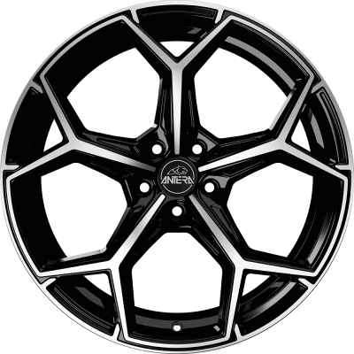 Диск Antera A101 Black Diamond R20 W9.5 PCD5x112 ET38 DIA66.6