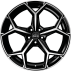Диск Antera A101 Black Diamond R20 W9.5 PCD5x112 ET48 DIA66.6