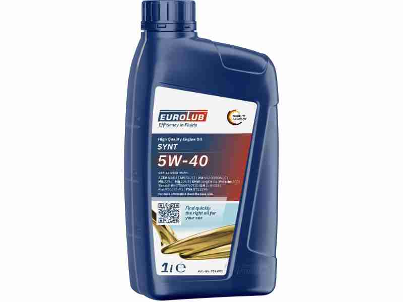 Масло EUROLUB SYNT SAE 5W-40 (1л)