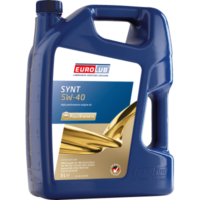 Масло EUROLUB SYNT SAE 5W-40 (5л)