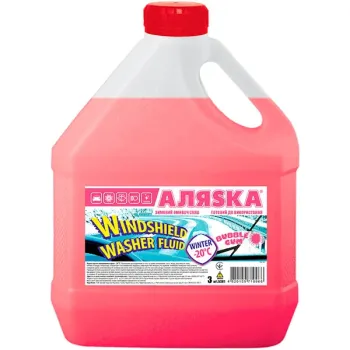Омыватель стекла зимний АЛЯSКА Bubble gum (ягодный) -20С 3л (5361)