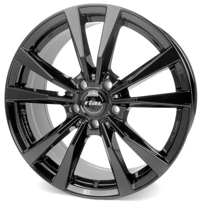 Диск Rial M12X diamond black R19 W8.0 PCD5x112 ET30.5 DIA66.5