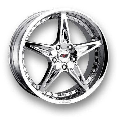 Диски MKW (Mi-tech) AVENUE-535 Chrome R17 W7.0 PCD5x112 ET42 DIA74.1