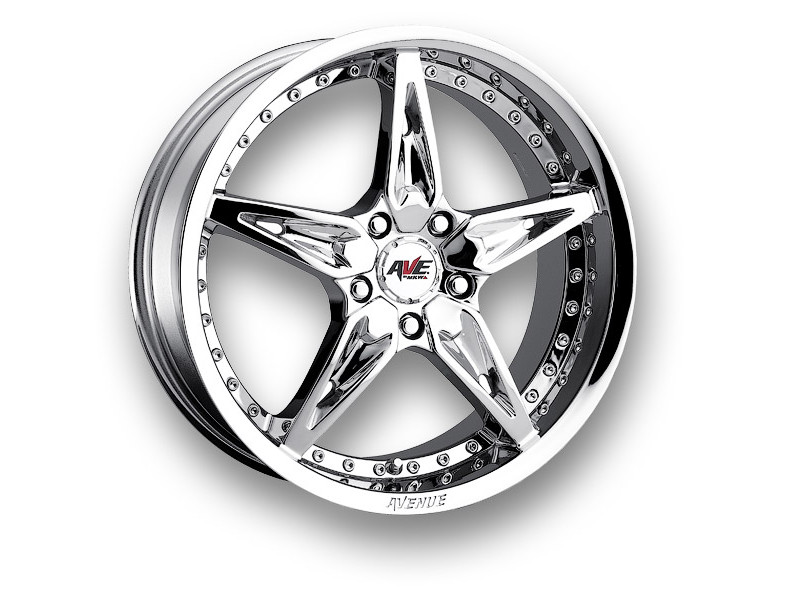 Диски MKW (Mi-tech) AVENUE-535 Chrome R17 W7.0 PCD5x112 ET42 DIA74.1
