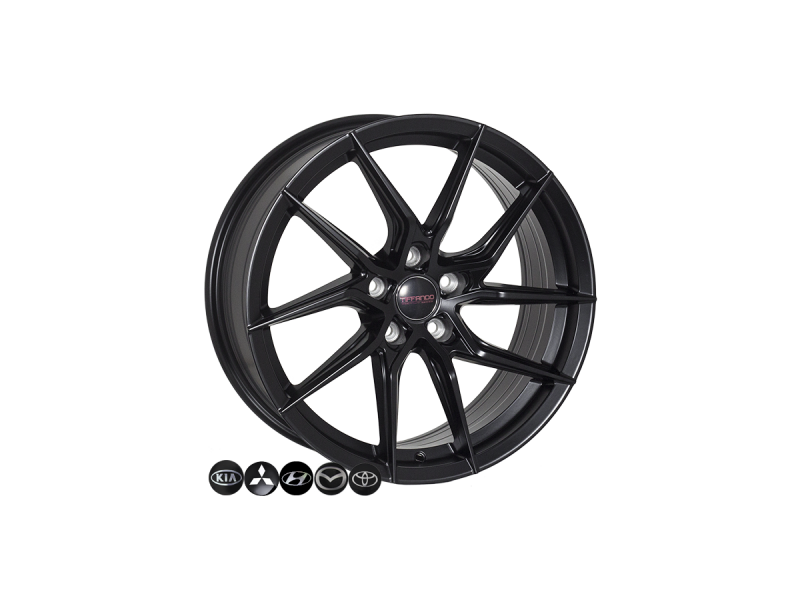 Диск ZH 1057 Satin black R17 W7.5 PCD5x112 ET37 DIA66.6