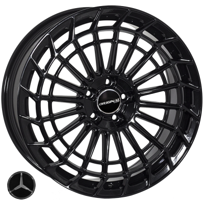 Диск ZH 299 Gloss Black R20 W9.5 PCD5x112 ET42 DIA66.6